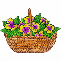 Flowers Embroidery Design 2